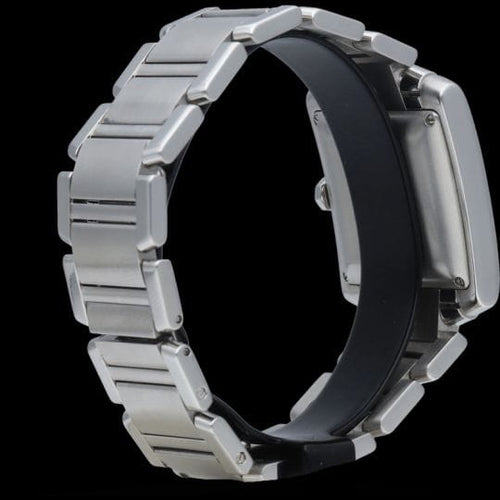 Montre Cartier Tank Française - Montre automatique en acier 58 Facettes MT43902