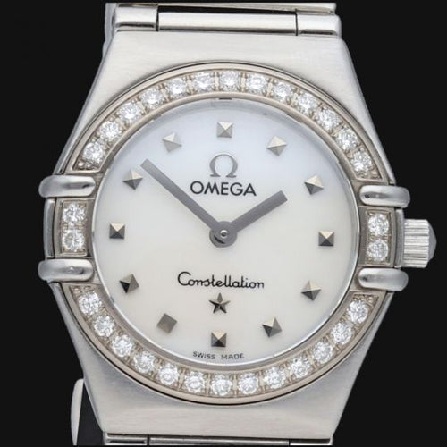 Montre Omega Constellation Mini My Choice - Montre femme en acier 58 Facettes MT44476