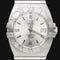 Montre Omega Constellation - Montre homme à quartz en acier 38 mm 58 Facettes MT44478