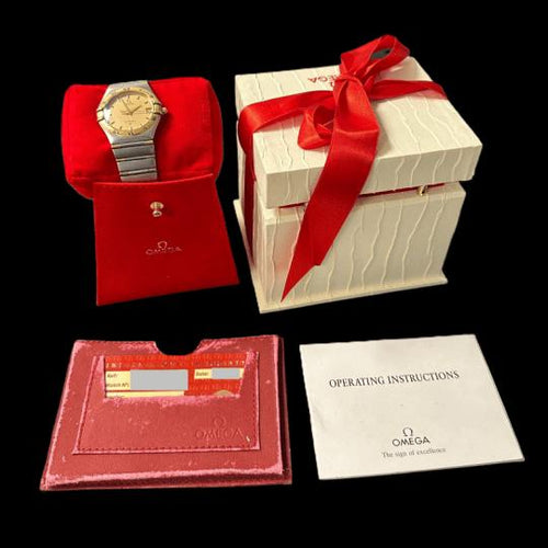 Montre Omega Constellation - Montre homme en or jaune et acier 58 Facettes MT44547