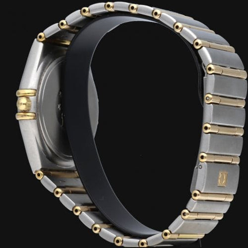 Montre Omega Constellation - Montre homme quartz en or jaune et acier 58 Facettes MT44546