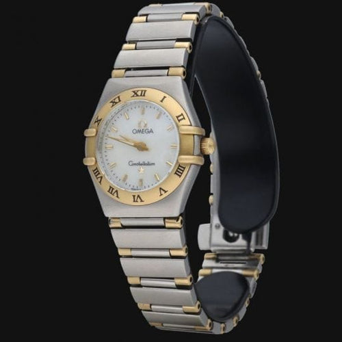Montre Omega Constellation - Montre quartz femme 23 mm en or jaune et acier 58 Facettes MT44538