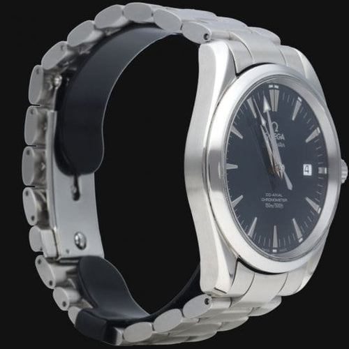 Montre Omega Seamaster Aqua Terra Co-Axial - Montre automatique acier 39 mm 58 Facettes MT41797