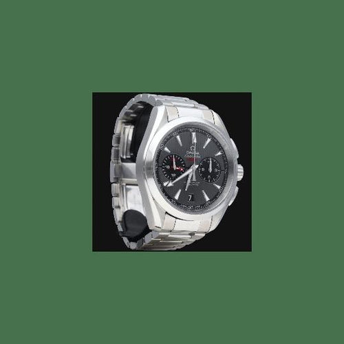Montre Omega Seamaster Aqua Terra - Montre GMT chronographe en acier 58 Facettes MT44080