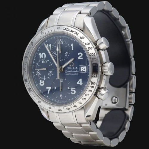 Montre Omega Speedmaster Date - Montre automatique homme 39 mm en acier 58 Facettes MT41439
