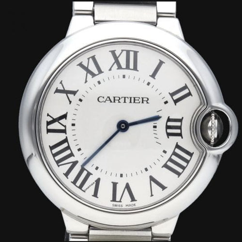Montre Cartier Ballon Bleu - Montre femme en acier 36 mm 58 Facettes MT43999