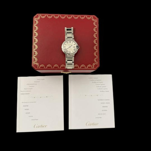 Montre Cartier Ballon Bleu - Montre femme en acier 36 mm 58 Facettes MT43999