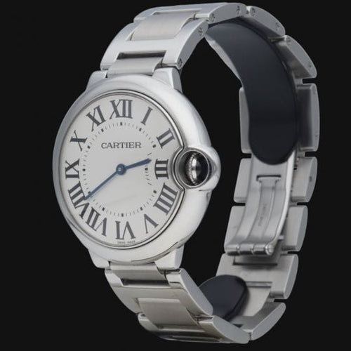 Montre Cartier Ballon Bleu - Montre femme en acier 36 mm 58 Facettes MT43999