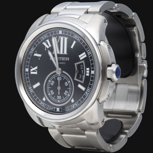 Montre Cartier Calibre de Cartier - Montre homme automatique en acier 42 mm 58 Facettes MT44422