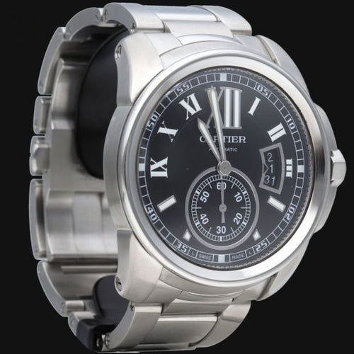 Montre Cartier Calibre de Cartier - Montre homme automatique en acier 42 mm 58 Facettes MT44422