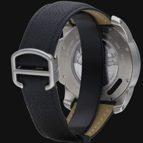 Montre Cartier Calibre de Cartier - Montre homme 42 mm en acier 58 Facettes MT44458
