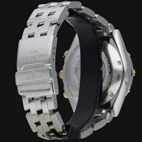 Montre Breitling Chronomat - Montre chronographe en or jaune et acier 58 Facettes MT42109