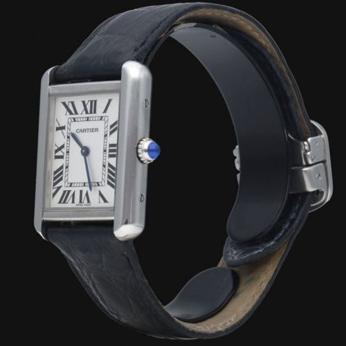 Montre Cartier Tank Solo - Montre femme à quartz 24 x 31 mm 58 Facettes MT44197