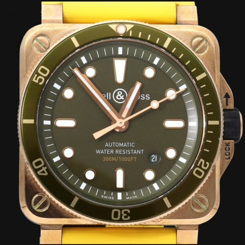 Montre Bell & Ross - Montre BR03-92-DIV-B en bronze 58 Facettes MT44314