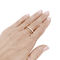 Bague 63 Bague Boucheron, "Quatre Classique Small",, en or rose, blanc et jaune. 58 Facettes 34764