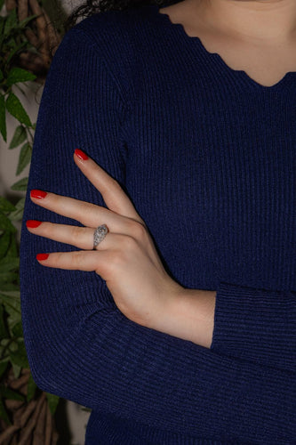 Bague 54 Bague  Dôme  Platine Diamant 58 Facettes 4776441CN