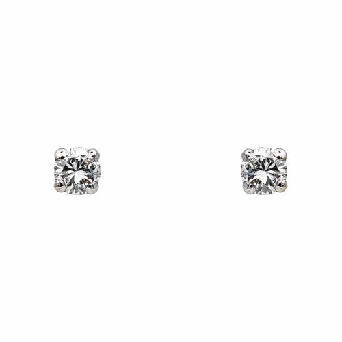 Boucles d'oreilles Boucles d'oreilles Puces Or blanc Diamant 58 Facettes 4830464CN