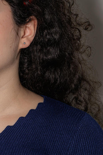 Boucles d'oreilles Boucles d'oreilles Puces Or blanc Diamant 58 Facettes 4830464CN