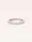Bague 48 Alliance tour complet or blanc diamants 0,50 carat 58 Facettes 1199.6