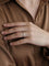 Bague 48 Alliance tour complet or blanc diamants 0,50 carat 58 Facettes 1199.6