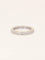 Bague 48 Alliance tour complet or blanc diamants 0,50 carat 58 Facettes 1199.6