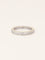 Bague 48 Alliance tour complet or blanc diamants 0,50 carat 58 Facettes 1199.6