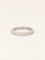 Bague 48 Alliance tour complet or blanc diamants 0,50 carat 58 Facettes 1199.6