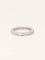 Bague 48 Alliance tour complet or blanc diamants 0,50 carat 58 Facettes 1199.6