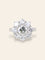 Bague 54 Bague marguerite or blanc diamants 3,90 carats 58 Facettes 1259.4