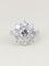 Bague 54 Bague marguerite or blanc diamants 3,90 carats 58 Facettes 1259.4