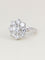 Bague 54 Bague marguerite or blanc diamants 3,90 carats 58 Facettes 1259.4