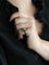 Bague 47 Bague marquise Art Nouveau or jaune perle fine diamants 58 Facettes 1260