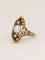 Bague 47 Bague marquise Art Nouveau or jaune perle fine diamants 58 Facettes 1260