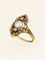 Bague 47 Bague marquise Art Nouveau or jaune perle fine diamants 58 Facettes 1260