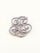 Broche BOIN TABURET Broche monogramme E.T diamants taille rose 58 Facettes 1210.6
