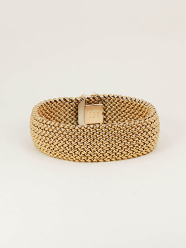 Bracelet UnoAErre Bracelet maille milanaise or jaune 58 Facettes 1254.3