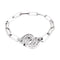 Bracelet Bracelet Dinh Van, "Menottes", or blanc et diamants. 58 Facettes 35224