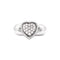 Bague 55 Bague Piaget, "Cœur", or blanc et diamants. 58 Facettes 35391