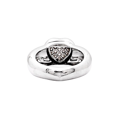 Bague 55 Bague Piaget, "Cœur", or blanc et diamants. 58 Facettes 35391