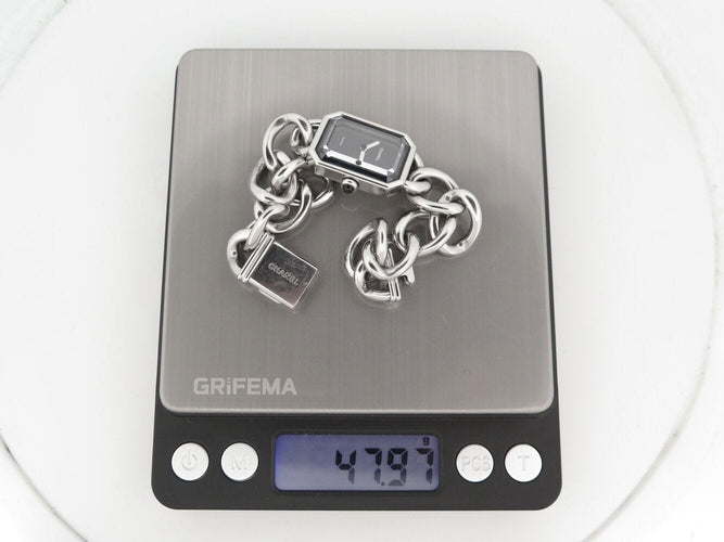 Montre vintage montre CHANEL premiere chaine gourmette gm h7018 26mm quartz 58 Facettes 273067