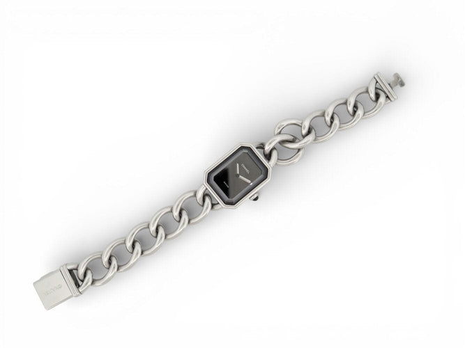 Montre vintage montre CHANEL premiere chaine gourmette gm h7018 26mm quartz 58 Facettes 273067