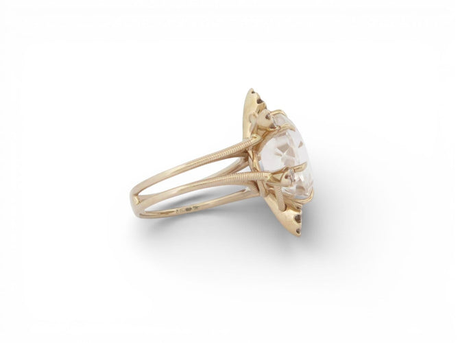 Bague 55 bague H. STERN gravity 21a1q.50 t55 cristal diamant or jaune 18k 58 Facettes 272960