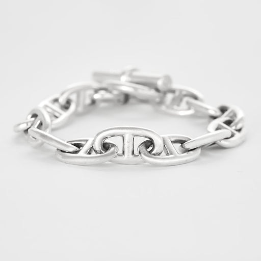 Hermès Bracelet Chaîne d'Ancre en argent 58 Facettes B250115