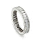 Bague Bague alliance éternité vintage en or blanc et diamants baguette 3,50 ct 58 Facettes VI-0019
