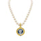 Collier Collier or jaune, perles de culture, camée onyx. 58 Facettes 34595