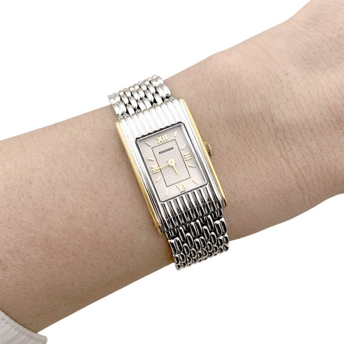 Montre Montre Boucheron, "Reflet", acier et or jaune. 58 Facettes 35354