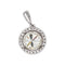 Pendentif Pendentif Solitaire Platine Diamant 58 Facettes 4936103CN