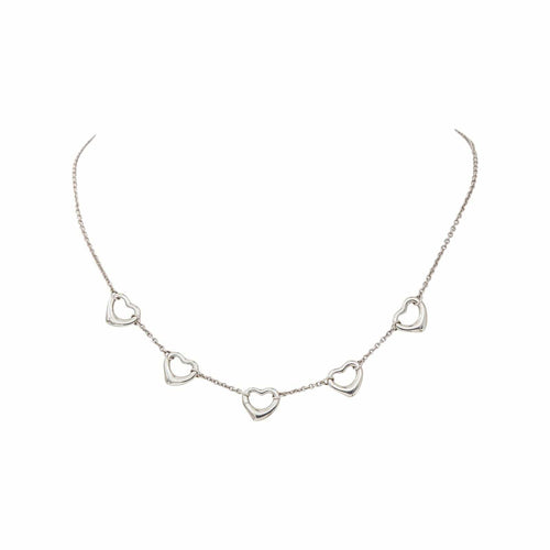 Collier Tiffany & Co - Collier Open Heart Elsa Peretti en argent 925 58 Facettes 4960102CN