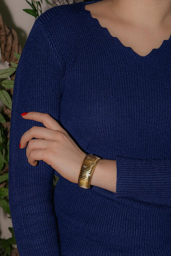 Bracelet Weingrill Bracelet Tubogas  Or jaune Diamant 58 Facettes 4815679CN