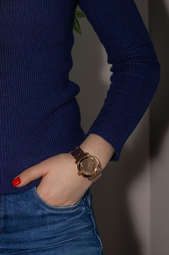 Montre Chopard Montre Happy Sport Or rose Diamant 58 Facettes 5076819RV